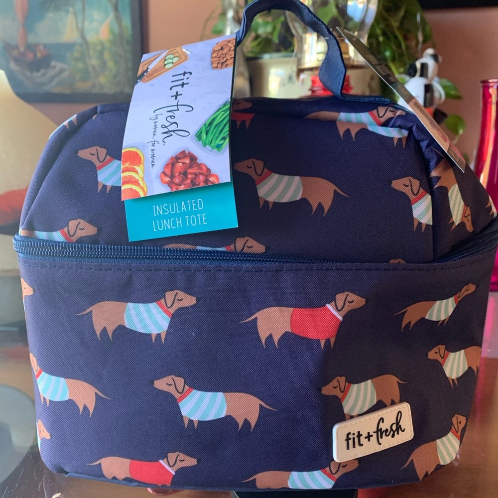 NWT THERAML DACHSHUND LUNCH BOX